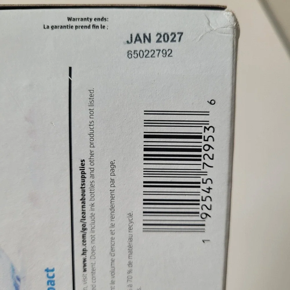 HP 962 / 962XL NEW Original Ink 4-Pack Combo (Black, C, M, Y) Jan 2027 Warranty